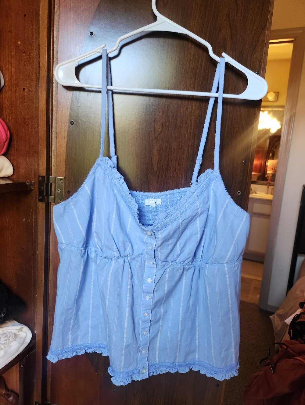 Aerie Off-duty Poplin Tank Top - Picture 3 of 7